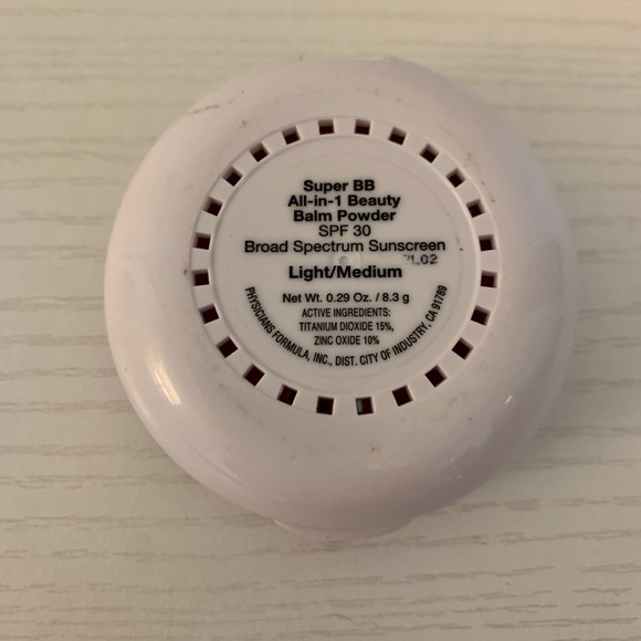 Physicians Formula Super BB Cream All-in-1 Beauty Balm Powder Light/Med SPF 30 - Picture 4 of 7